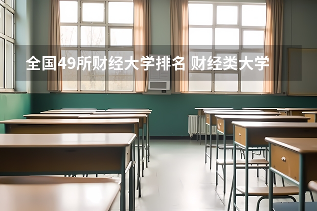 全国49所财经大学排名 财经类大学排名最新排名