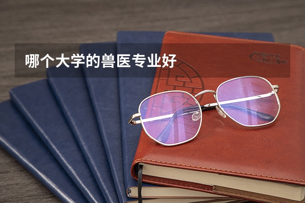 哪个大学的兽医专业好