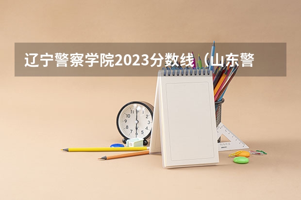 辽宁警察学院2023分数线（山东警察学院在辽宁分数线）