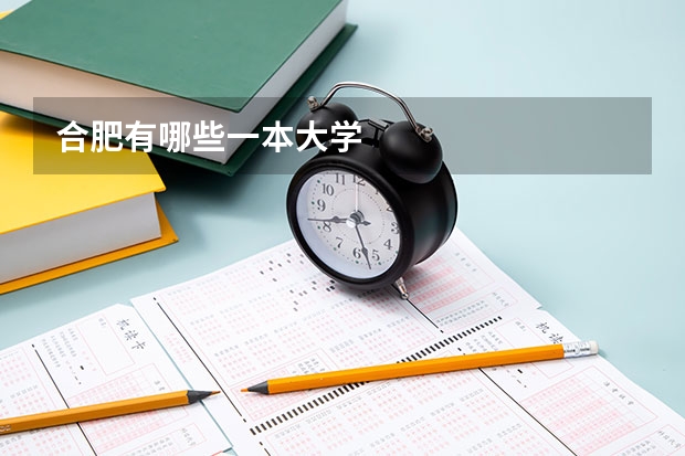 合肥有哪些一本大学