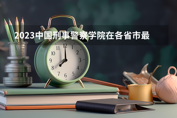 2023中国刑事警察学院在各省市最低录取位次 2023南京警察学院分数线？
