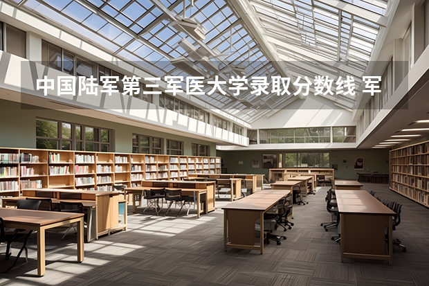 中国陆军第三军医大学录取分数线 军医大学排名及分数线