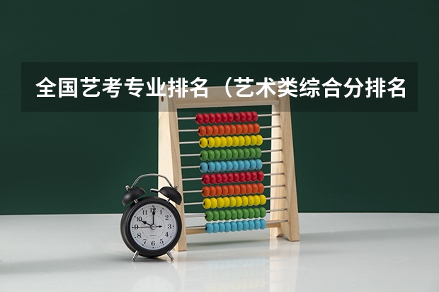 全国艺考专业排名（艺术类综合分排名）