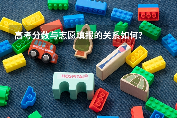 高考分数与志愿填报的关系如何？