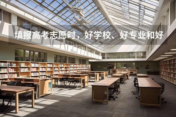 填报高考志愿时，好学校、好专业和好城市该如何选择？