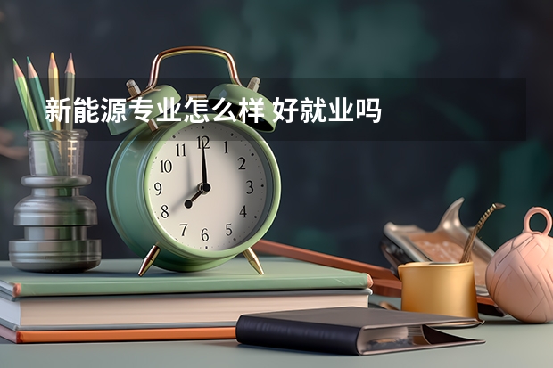 新能源专业怎么样 好就业吗