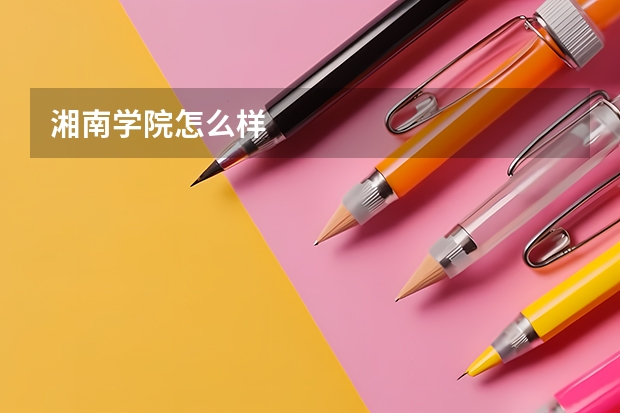 湘南学院怎么样
