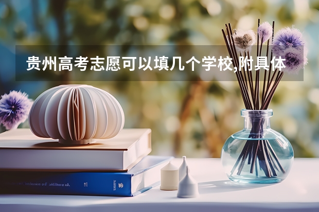 贵州高考志愿可以填几个学校,附具体填报规则方案（贵州高考网上志愿填报流程）