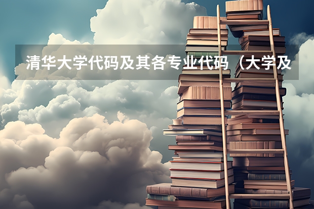 清华大学代码及其各专业代码（大学及专业代码）