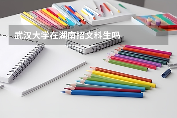 武汉大学在湖南招文科生吗