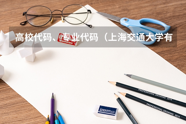 高校代码、专业代码（上海交通大学有几个专业学位？）