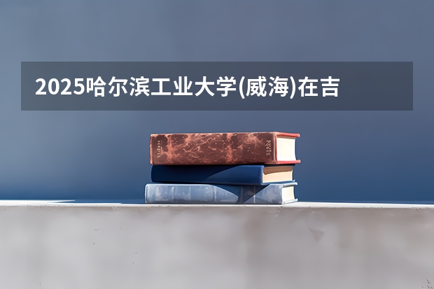2025哈尔滨工业大学(威海)在吉林招生计划预测