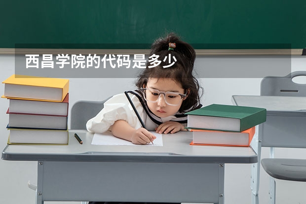 西昌学院的代码是多少