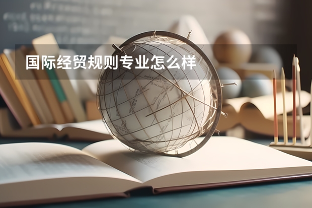 国际经贸规则专业怎么样