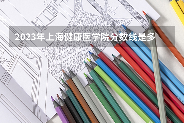 2023年上海健康医学院分数线是多少